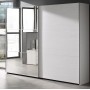 Neyt - Armoire 2 portes coulissantes Helga - 250x216x69cm - Chêne Moonlight