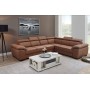 Corner sofa Damme - 309x249cm - luxor camel