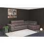 Corner sofa 2L Damme 2L - 286x195cm - luxor elephant