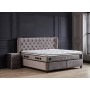 Boxspring Rixos - 160 of 180x200 - gris clair