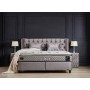 Boxspring Rixos - 160 of 180x200 - gris clair