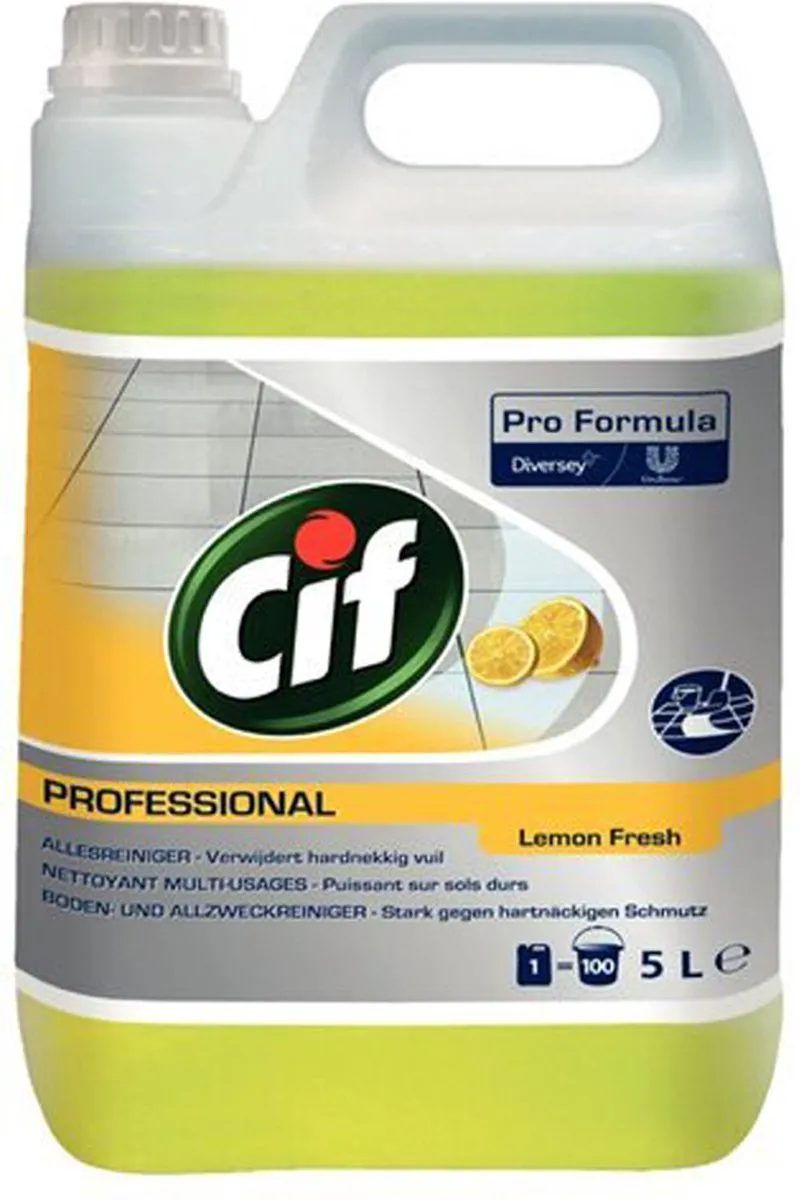 Cif Allesreiniger - Citroenfris - 5 l